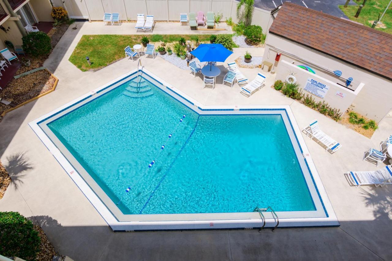Stunning Ocean Views Steps From The Beach With Pool! Fabulous 4Th Floor Studio! New Smyrna Beach Exteriör bild